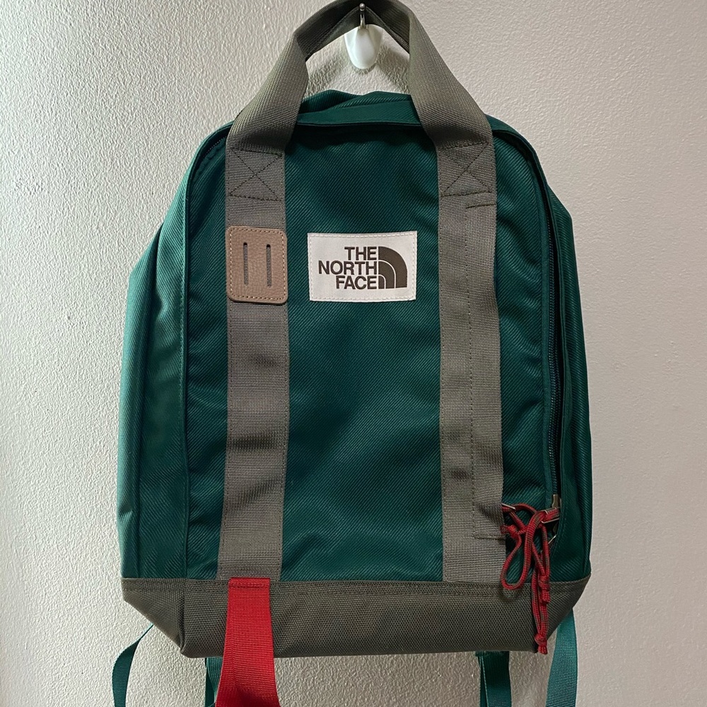 North face tote backpack